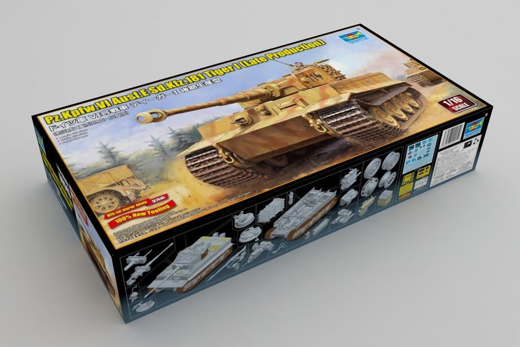 Trumpeter 1/16 Tiger I Ausf. E Late w/Full Interior 945